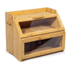 Bambus Brotbox mit Deckel für Küche
