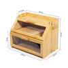 Bambus Brotbox mit Deckel für Küche